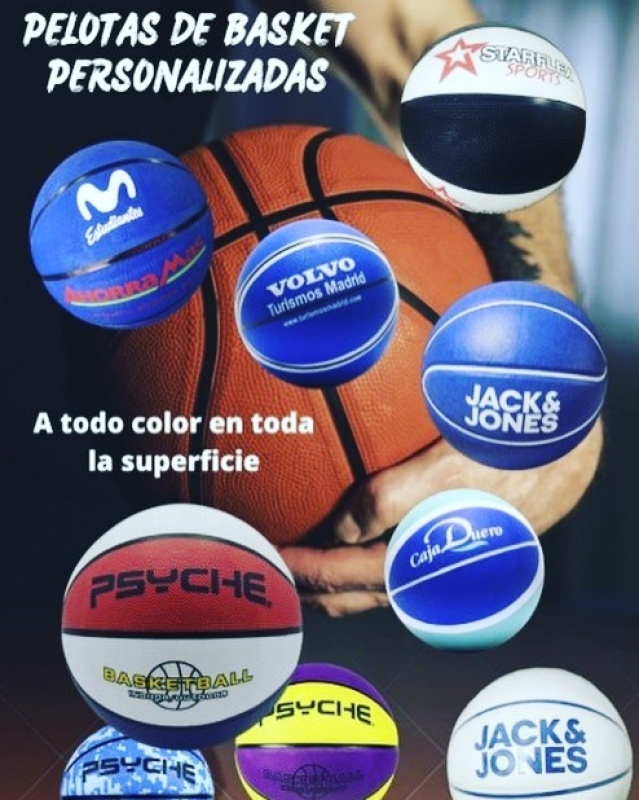 Originalidad !!! Balones de Basquet totalmente personalizados. Info 639 37 40 46 